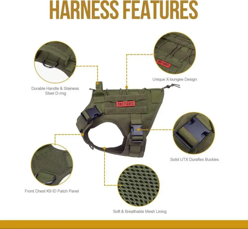 OneTigris Harness - Plastic (L)