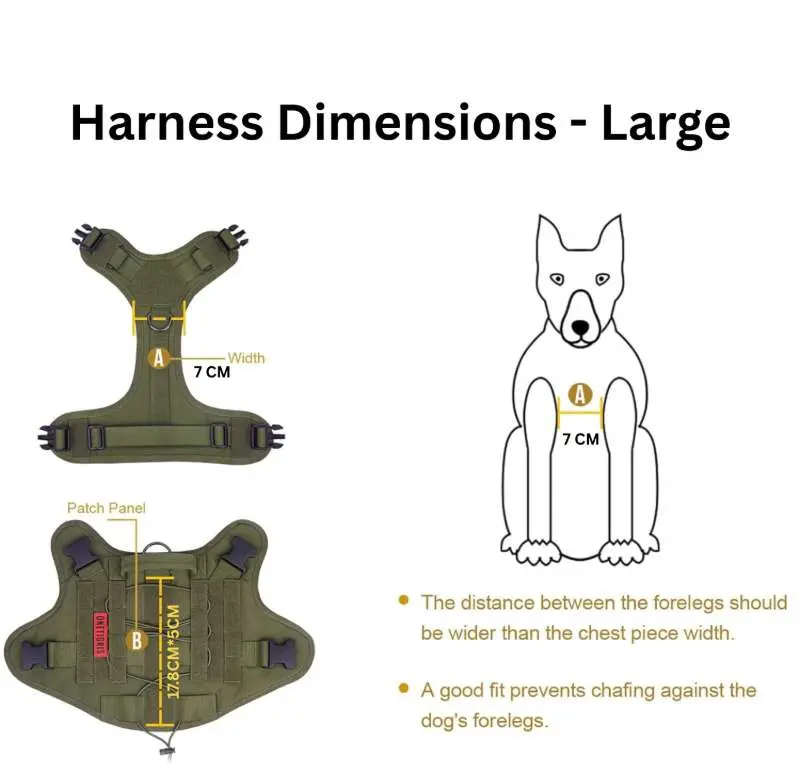 OneTigris Harness - Plastic (L)