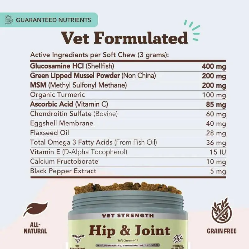 Hip & Joint Supplement - Senior Dogs