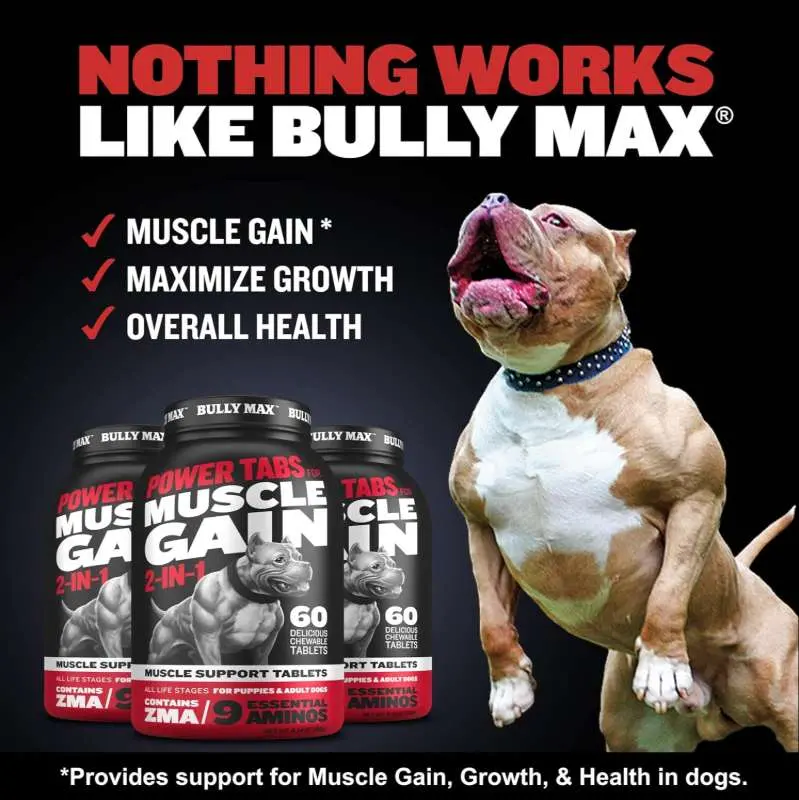 Bully Max 2-in-1 Muscle Builder - 30 Tabs