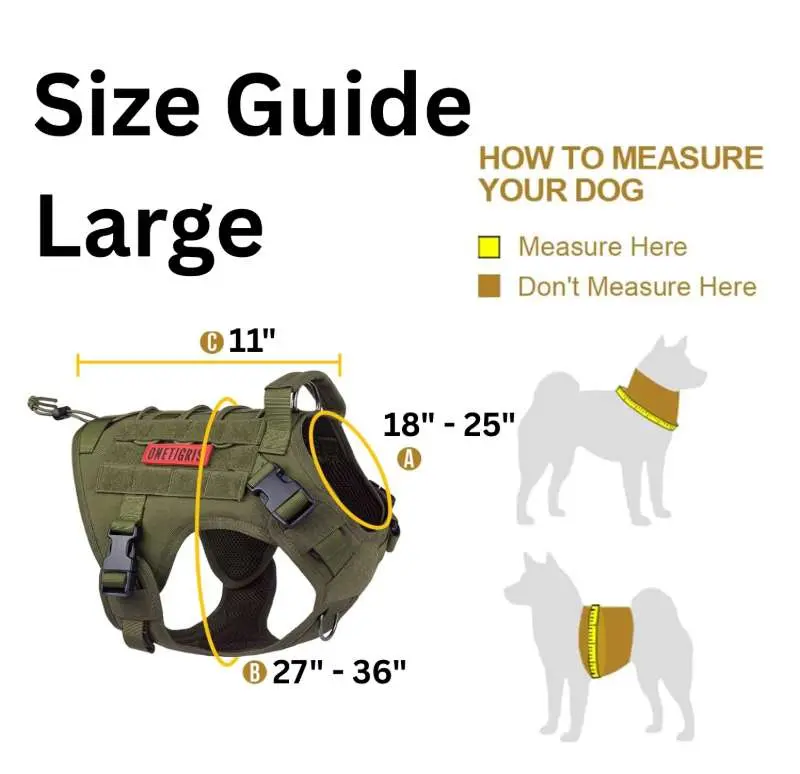 OneTigris Harness - Plastic (L)