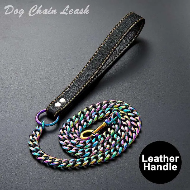 Bully Dog Chain Leash – Heavy Duty 3.5FT